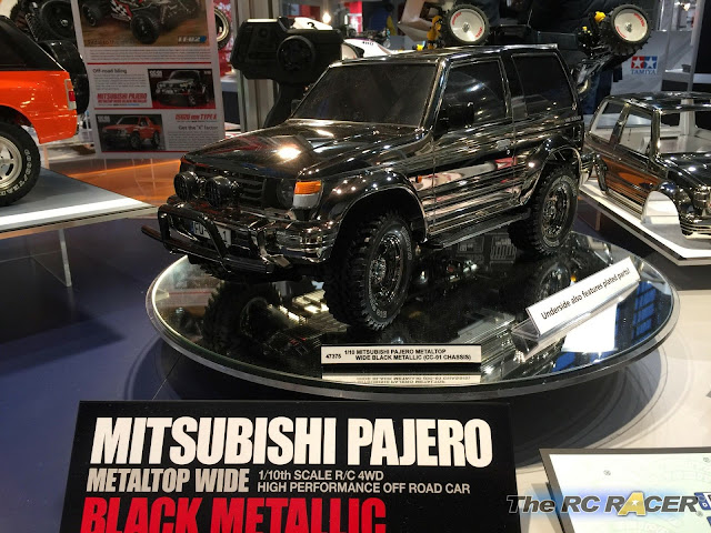 使い勝手の良い タミヤラジコン MITSUBISHI PAJERO BLACK METALLIC